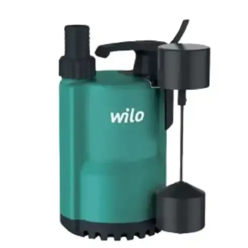 Wilo Drain Compact - Drenaj Pompası - Az kirli sular için - Asansör Flatörlü - 0,5 HP