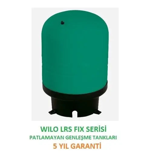 Wilo LRS Fix 100 V-F Dik Tank 10 Bar - 100 Litre - 5 Yıl Garantili