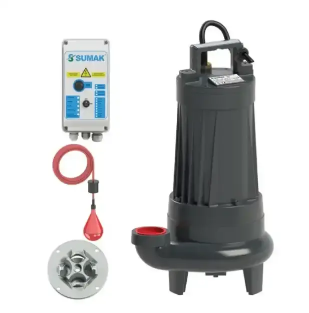 Sumak SBRT75/2-P Özel Parçalayıcılı Dalgıç 7,5 HP