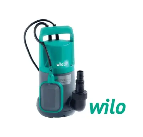 Wilo Drain 10.7 Drenaj Pompası - Az kirli sular için - Flatörlü - 0,7 HP